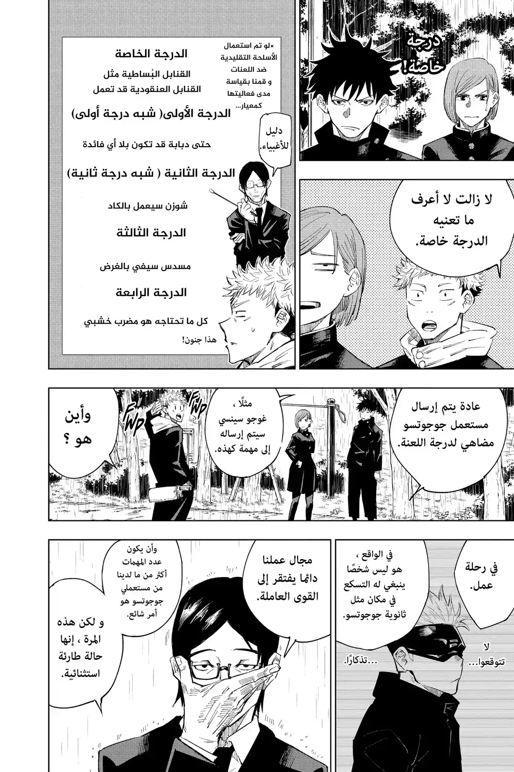 Jujutsu Kaisen 6 - الوجود الأرضيّ للرحم الملعون página 2