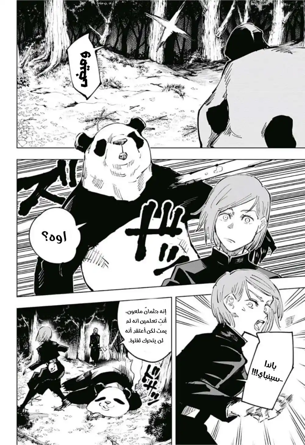 Jujutsu Kaisen 37 - التبادل مع مدرسة كيوتو الشقيقة~قتال الفرق(4)ا página 17