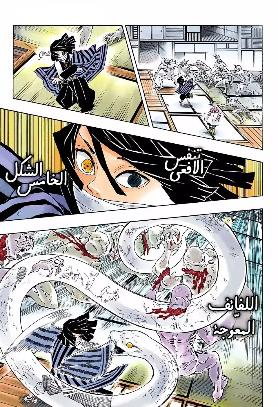 Kimetsu no Yaiba 140 - بداية المعركة الحاسمة página 9