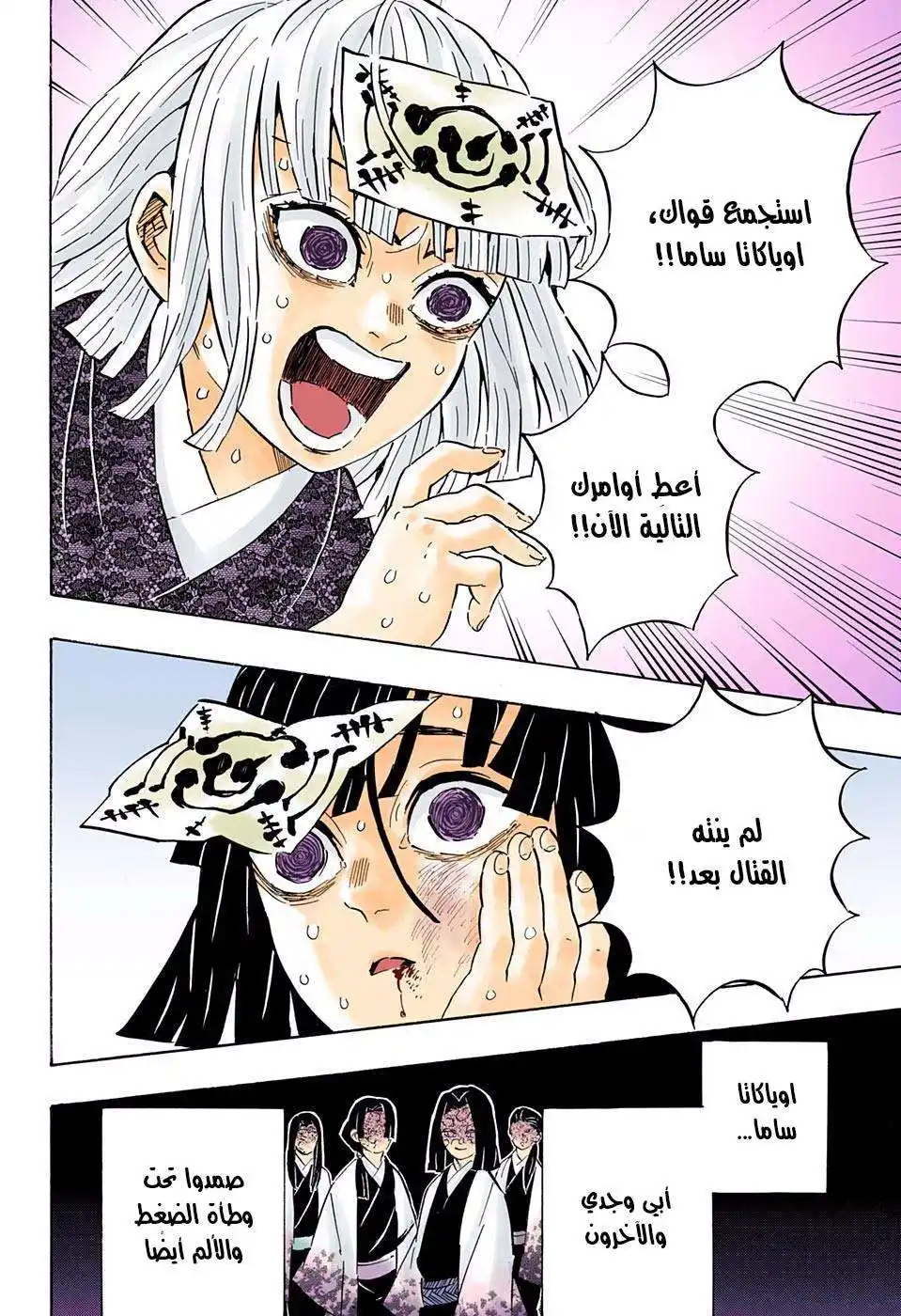 Kimetsu no Yaiba 181 -  الكارثة الجليلة página 4