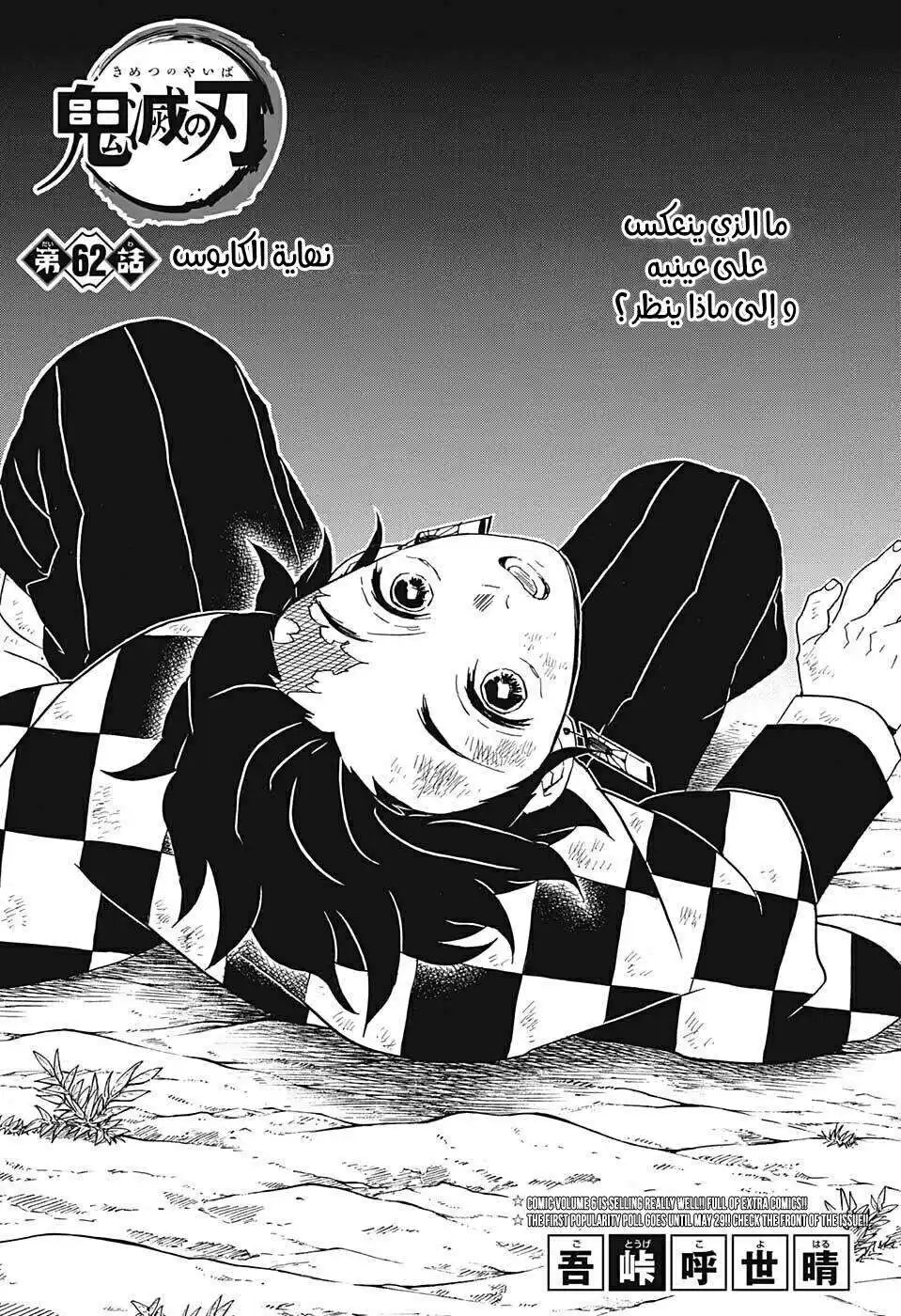 Kimetsu no Yaiba 62 - نهاية الكابوس página 1