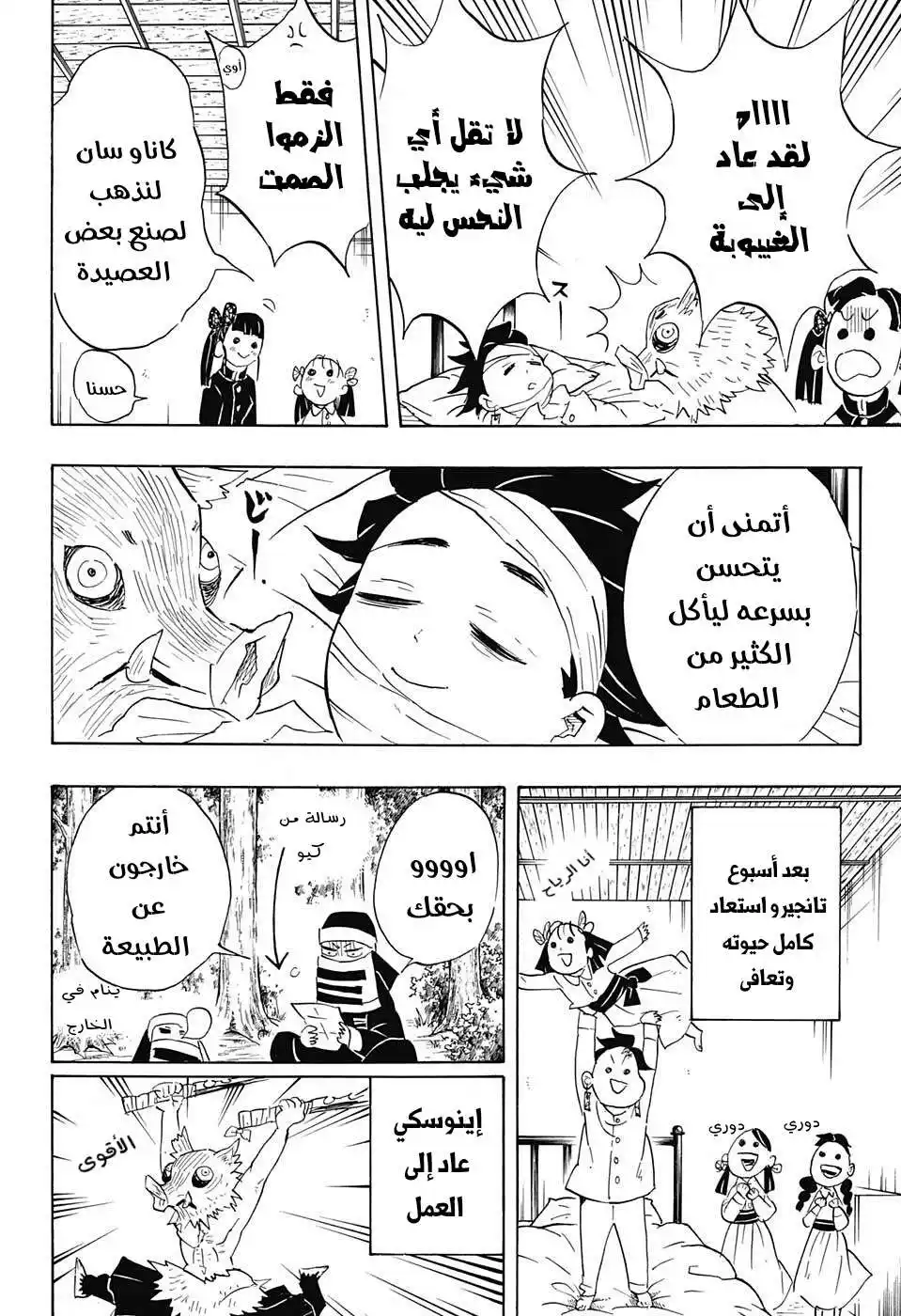 Kimetsu no Yaiba 100 - الان الى القرية página 12