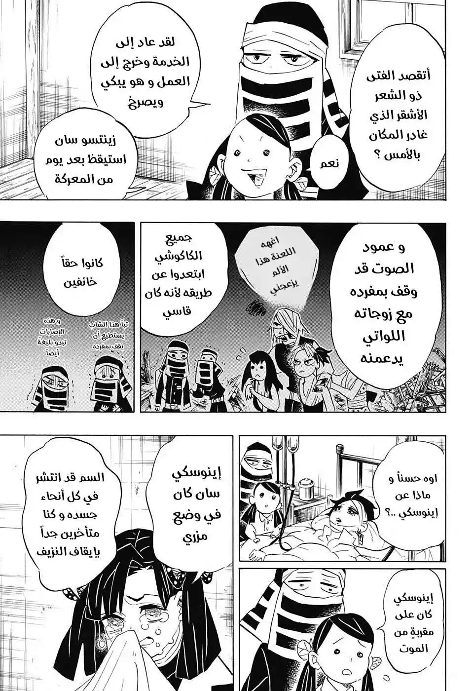 Kimetsu no Yaiba 100 - الان الى القرية página 7