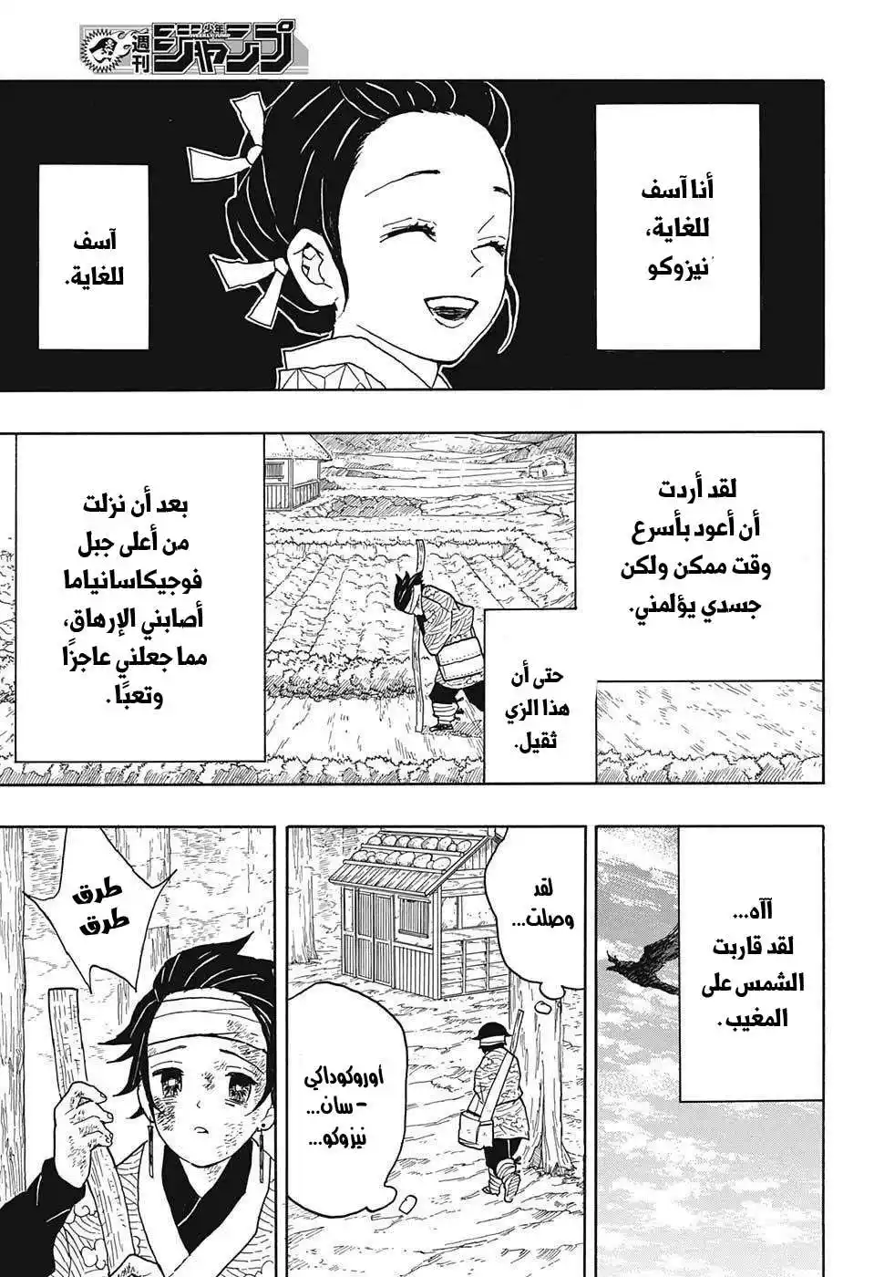 Kimetsu no Yaiba 9 - مرحبًا بعودتك página 4