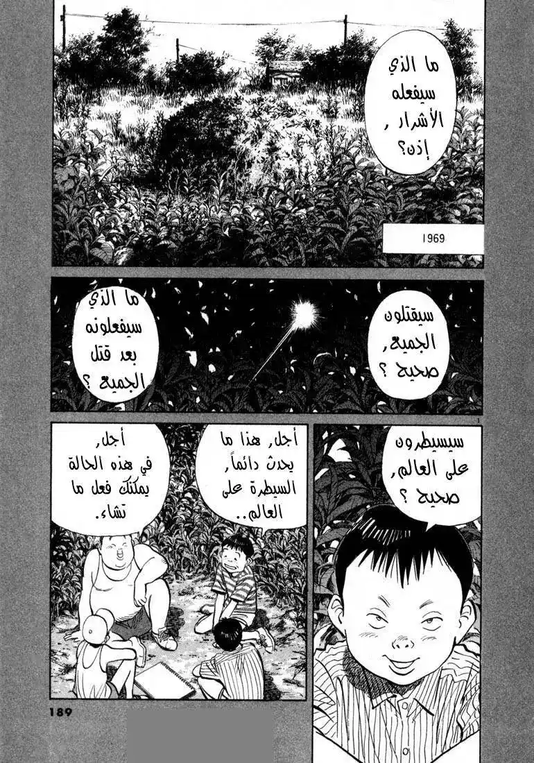 20th Century Boys 21 - إفتح عيناك !! página 1