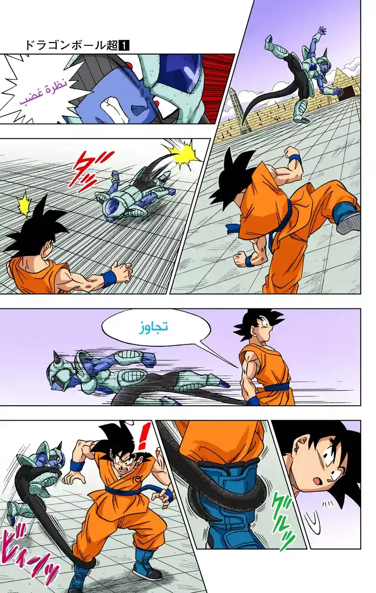 Dragon Ball Super - Digital Colored 9 - غوكو ضد بوتامو página 17