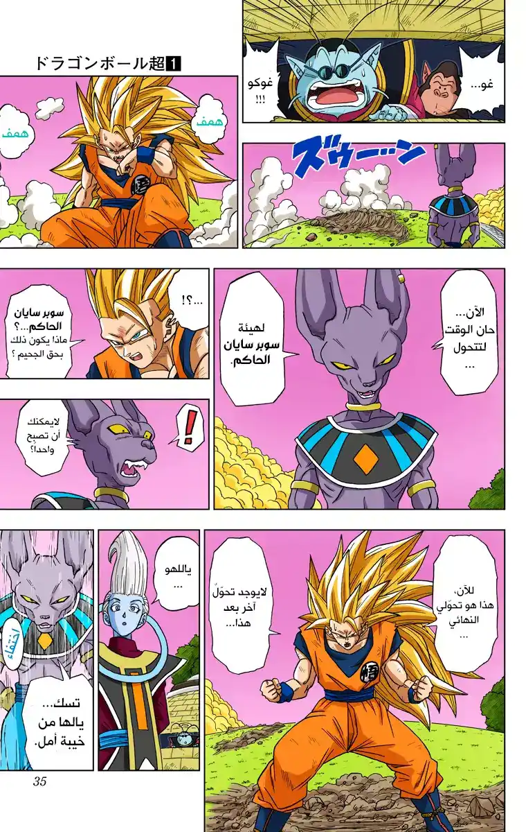 Dragon Ball Super - Digital Colored 2 - غوكو هُزم ! página 13