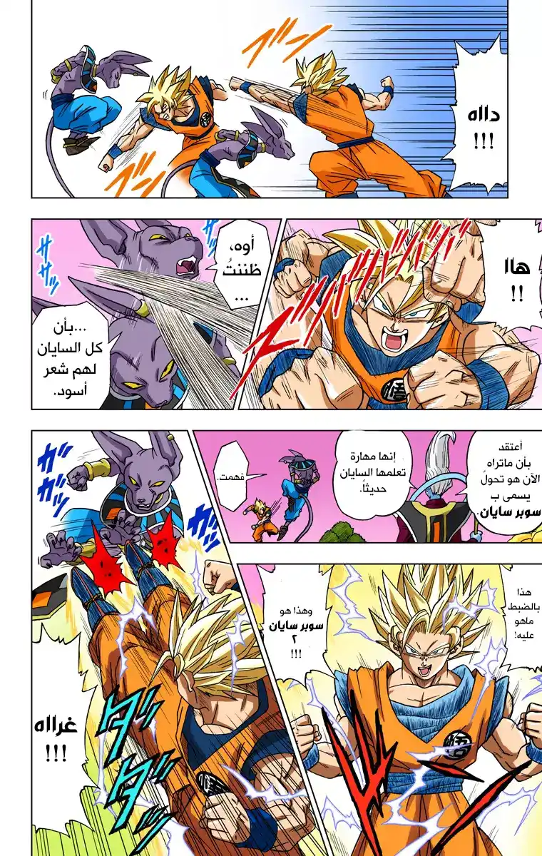 Dragon Ball Super - Digital Colored 2 - غوكو هُزم ! página 8