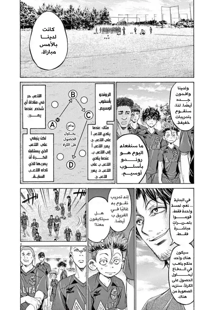 Ao Ashi 119 - خط البداية página 10