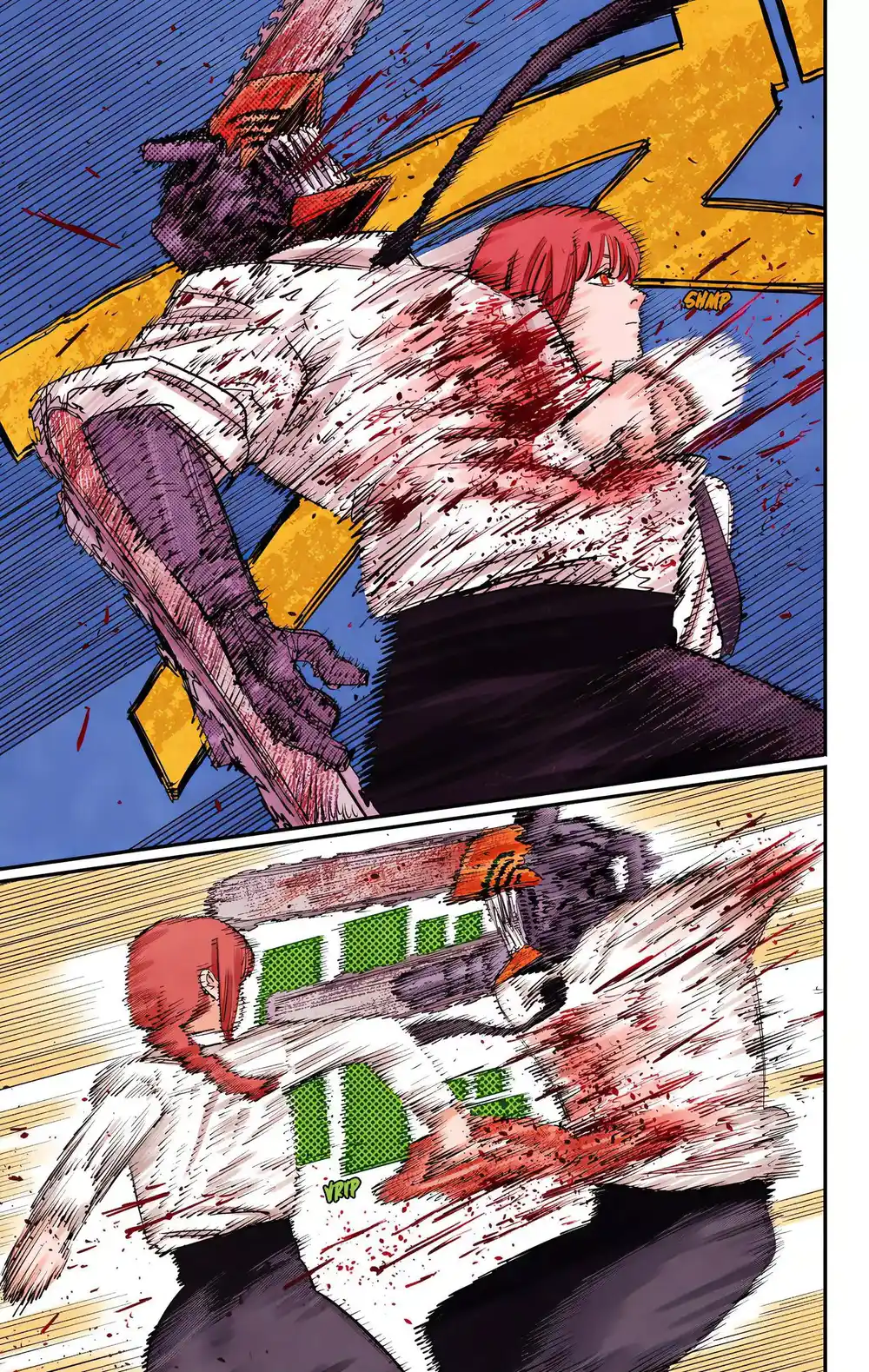 Chainsaw Man - Digital Colored 95 - رجل المنشار ضد شيطان الهيمنة página 10