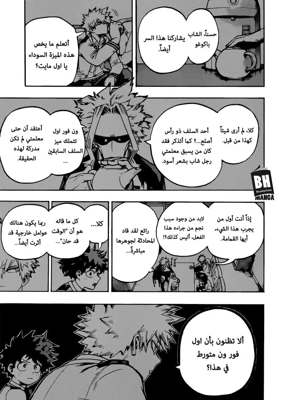 Boku no Hero Academia 217 -  القوة الجديدة و اول فور ون página 4
