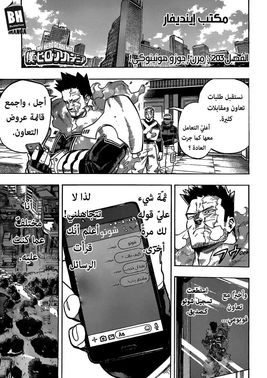 Boku no Hero Academia 203 - مرن! جوزو هونينوكي! página 2