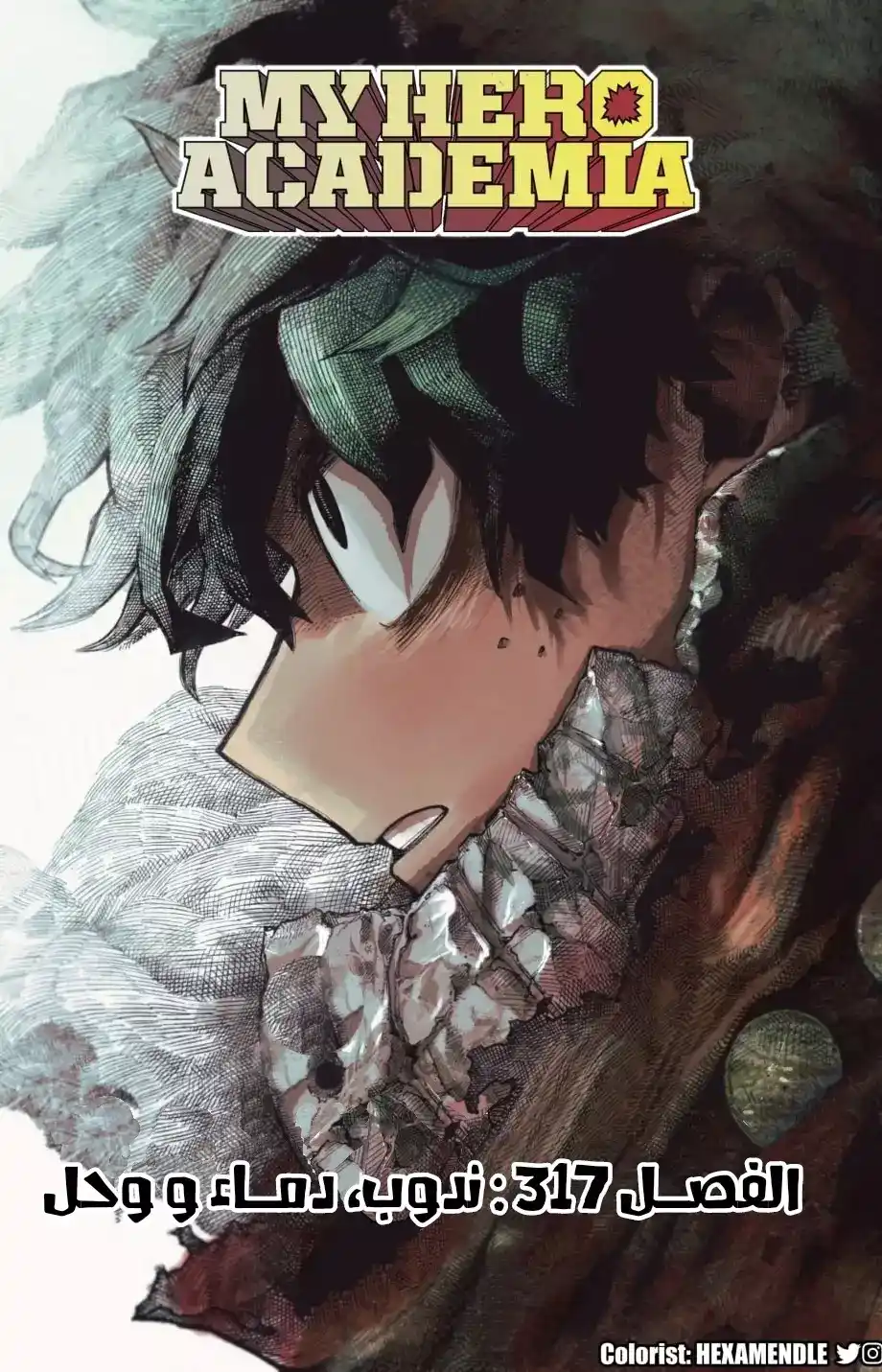 Boku no Hero Academia 317 - جروح دماء طين página 2