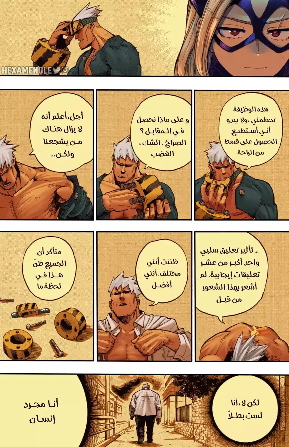 Boku no Hero Academia 317 - جروح دماء طين página 5