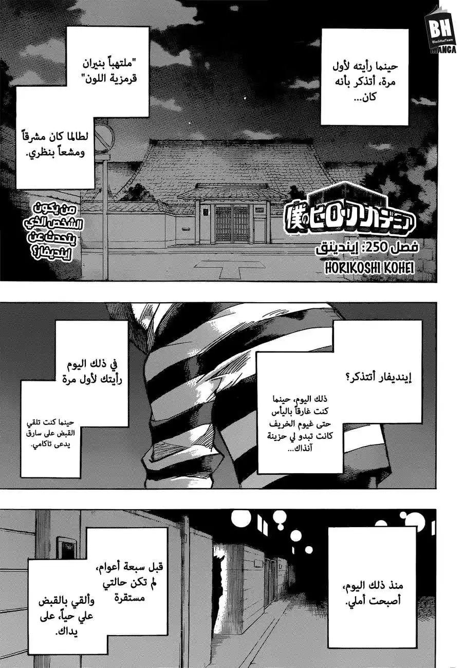 Boku no Hero Academia 250 - إيندينق página 1