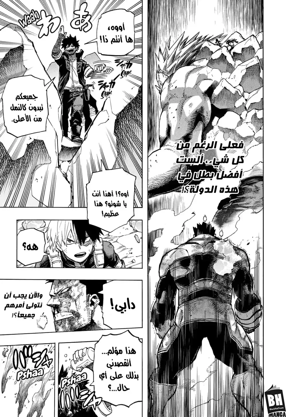 Boku no Hero Academia 290 - رقصة دابي página 9