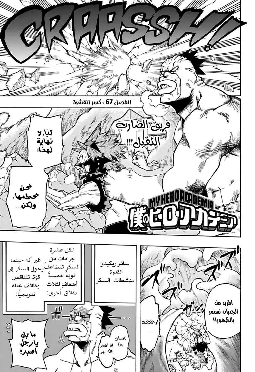Boku no Hero Academia 67 - كسر القشرة página 3