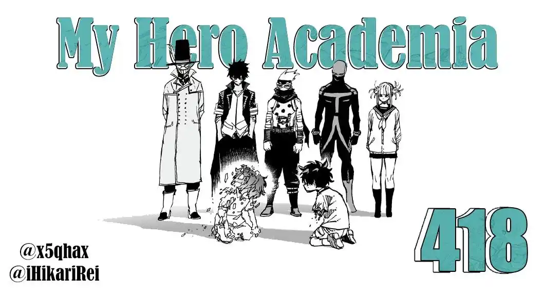 Boku no Hero Academia 418 - قلب صغير página 1