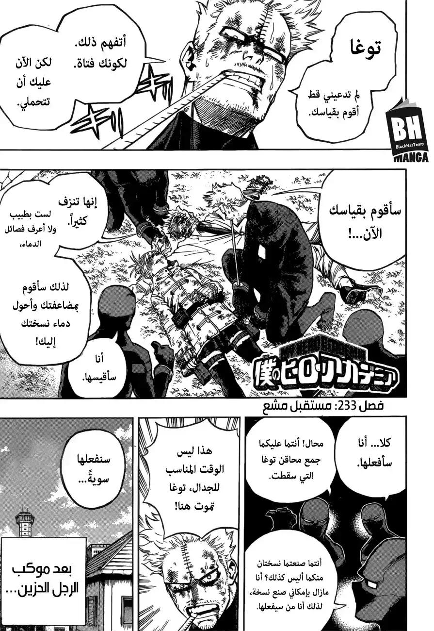 Boku no Hero Academia 233 - مستقبل مشع página 1