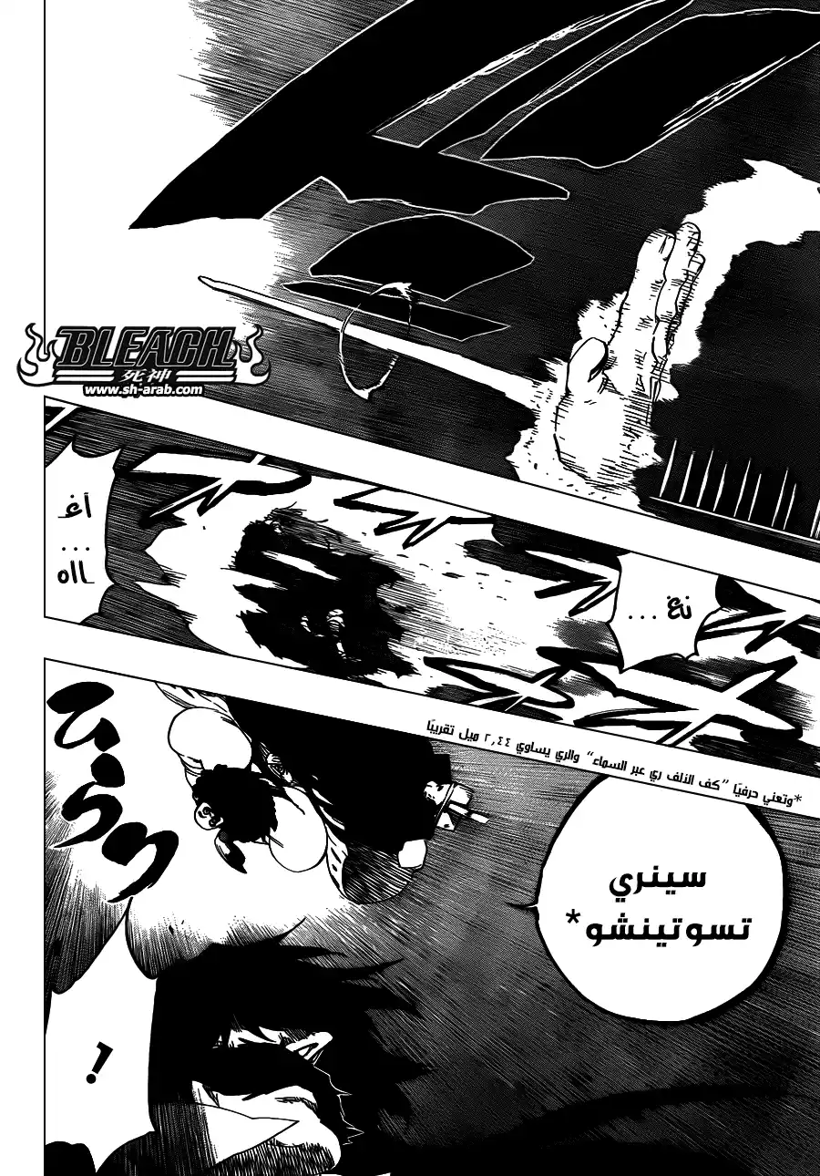 Bleach 605 - لا تتفوه باسمي página 10