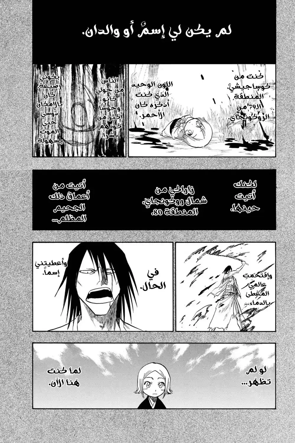 Bleach 114 - كل شيء متعلق بالعالم المنهار...!! página 16