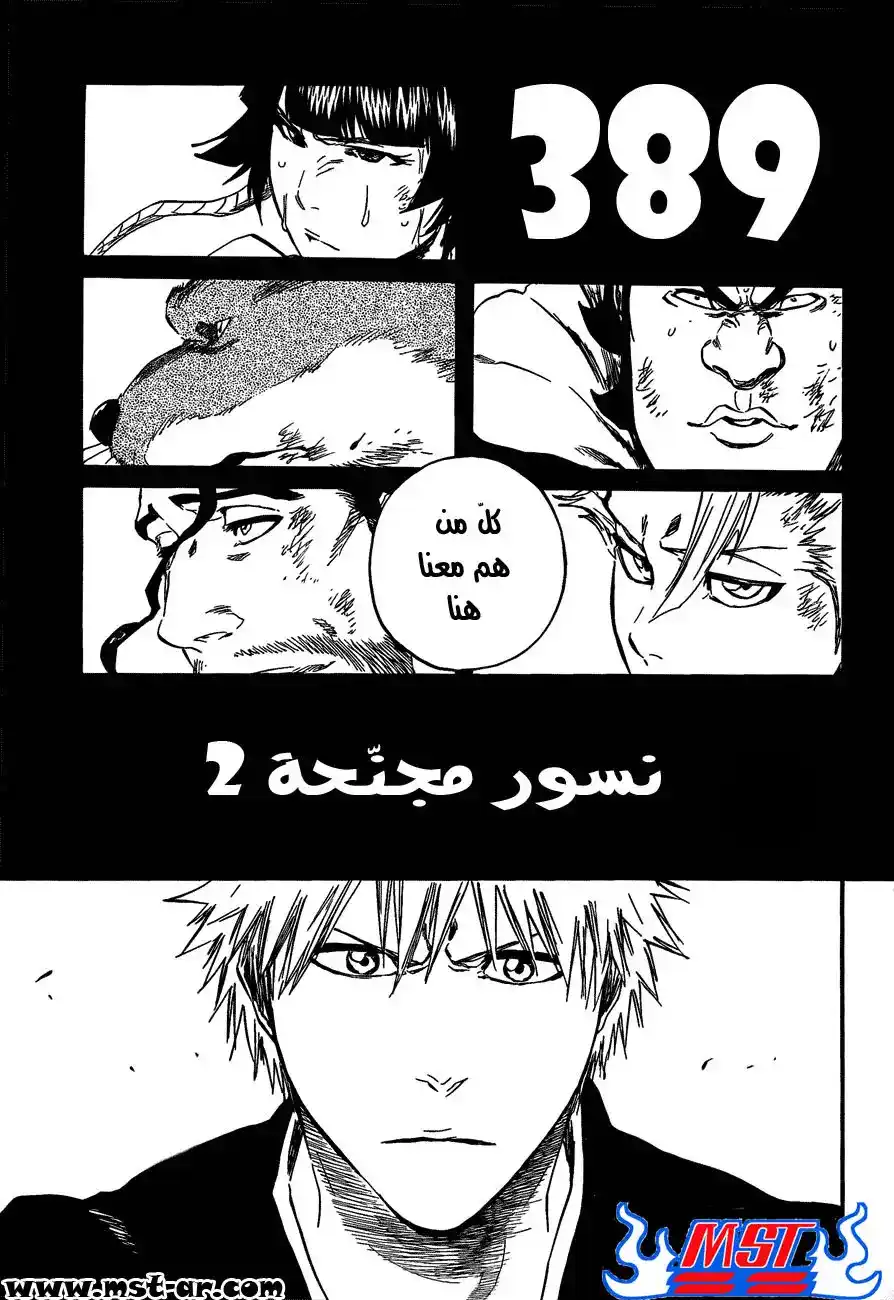 Bleach 389 - نسور مجنحة 2 página 3