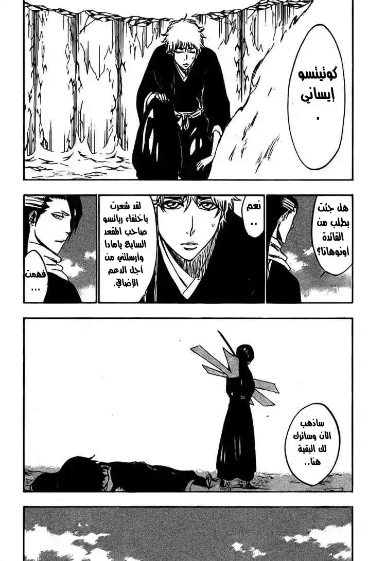 Bleach 302 - اعتزاز بذلك السيف página 17