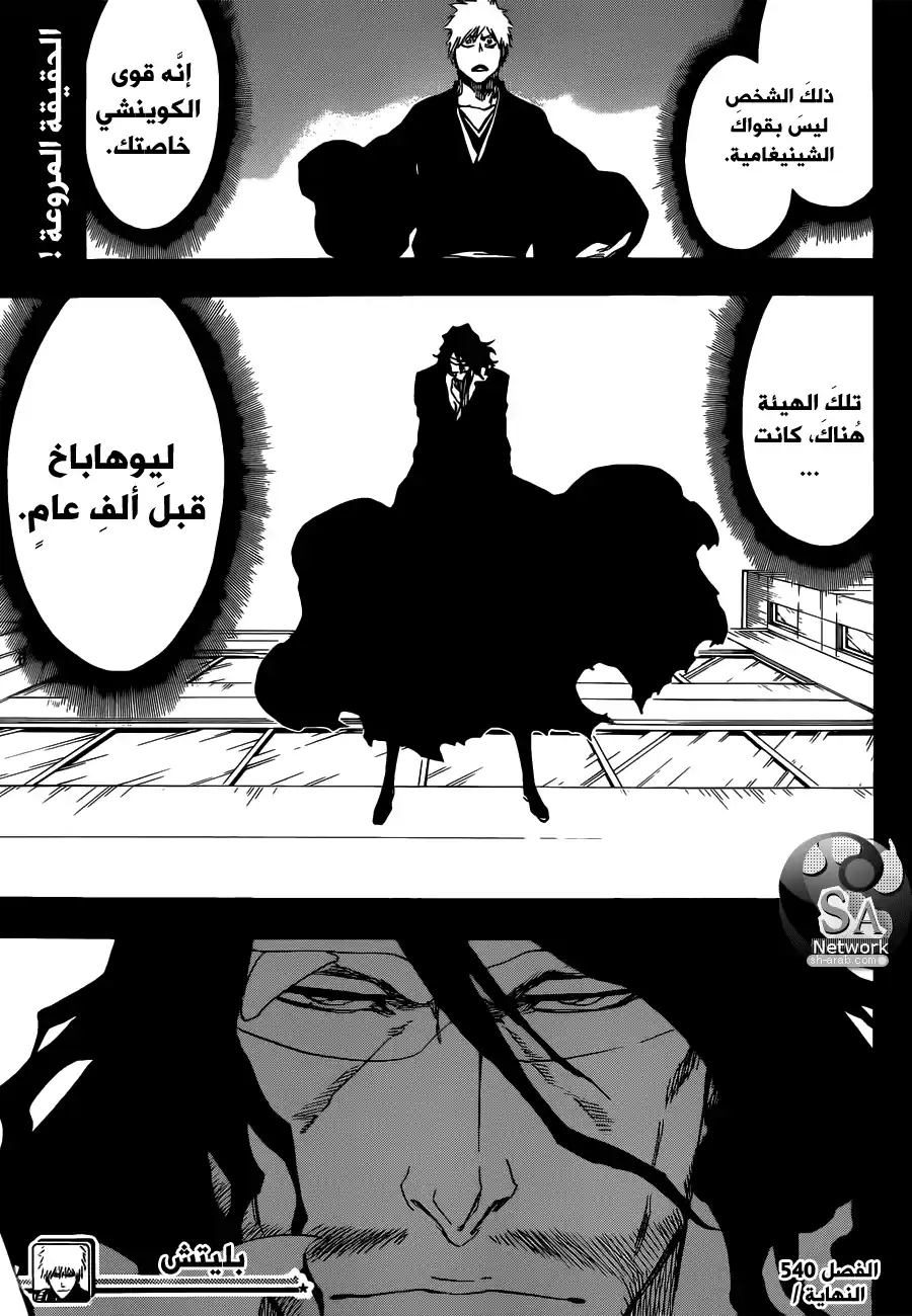 Bleach 540 - المجموعة الخامسة página 17