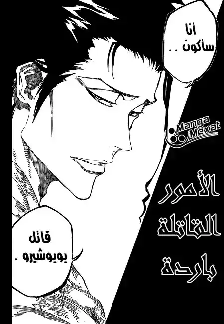 Bleach 658 - الأمور القاتلة باردة página 6