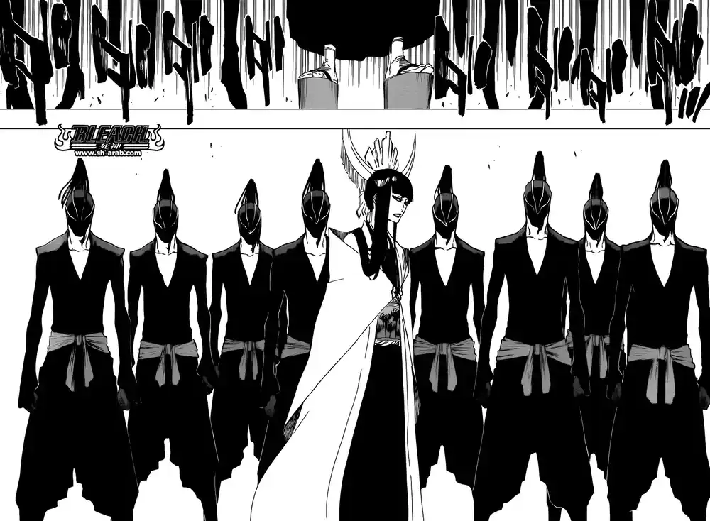 Bleach 597 - ظلٌ يقطع الأنفاس página 8