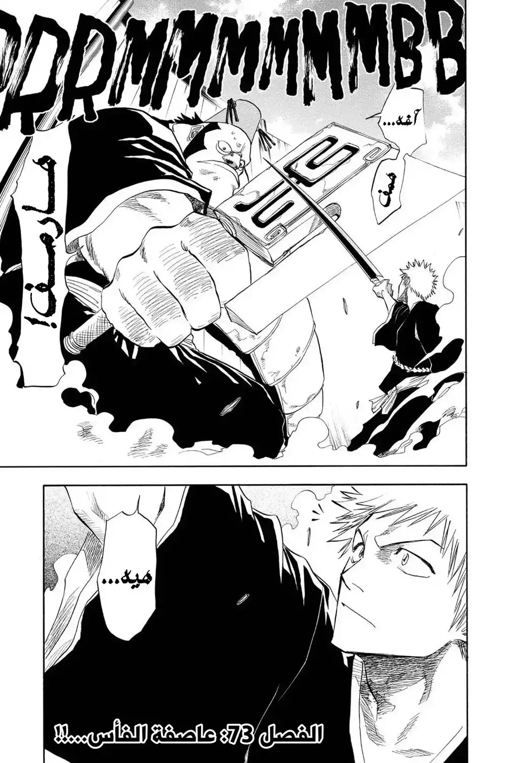 Bleach 73 - عاصفة الفأس...!! página 2