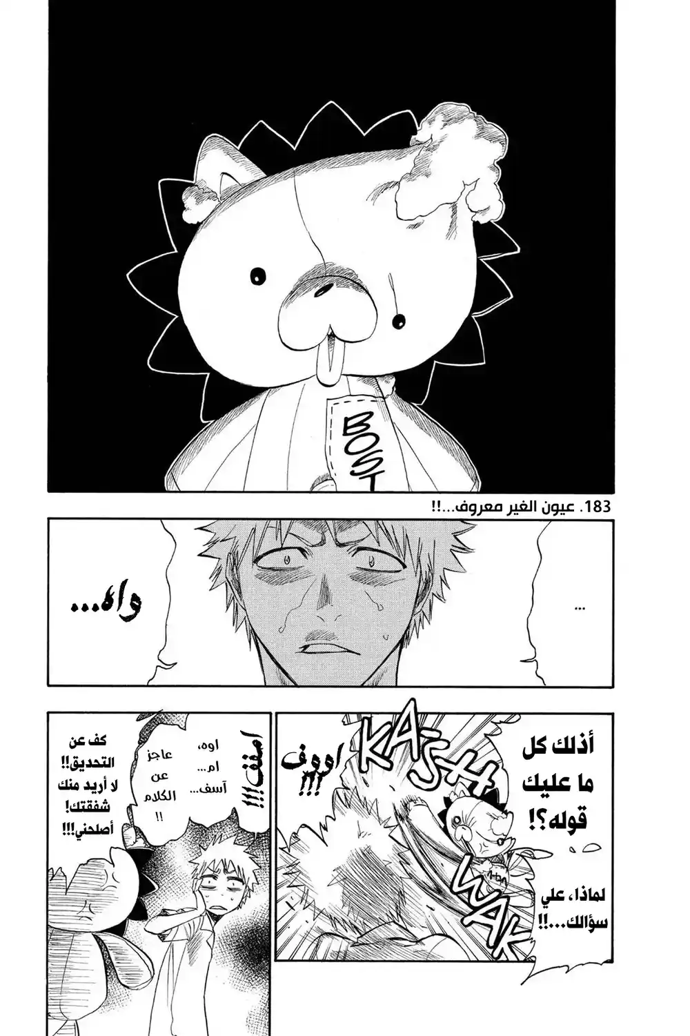 Bleach 183 - عيون الغير معروف...!! página 2