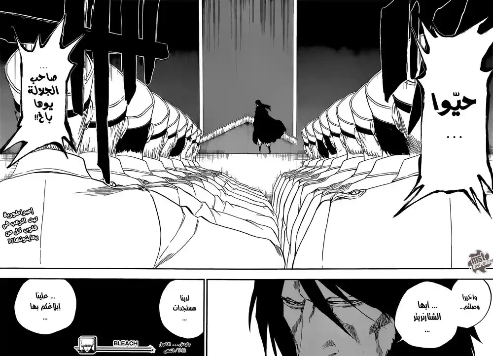 Bleach 542 - أنا السيف página 16