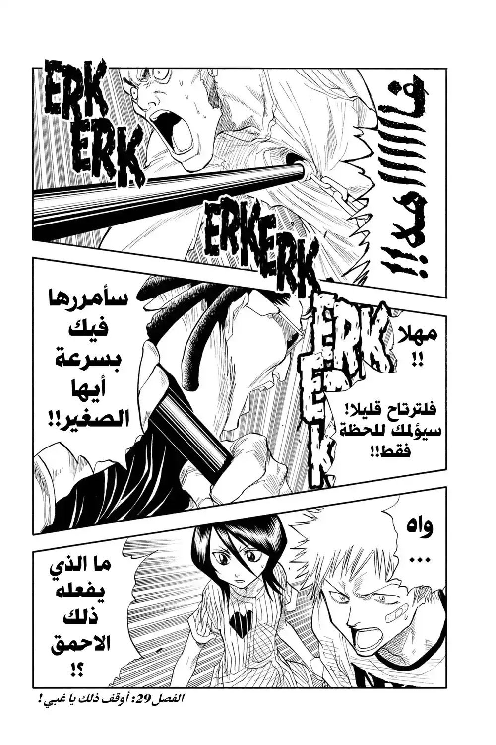 Bleach 29 - أوقف ذلك يا غبي...!! página 2