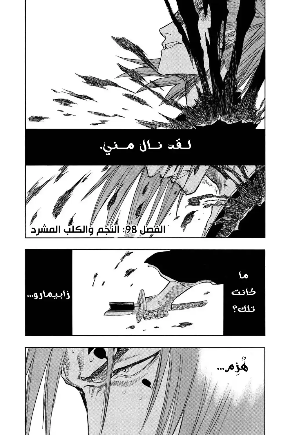 Bleach 98 - النجم والكلب المشرد...!! página 2