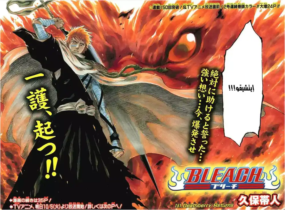 Bleach 151 - Deathberry Returns página 3