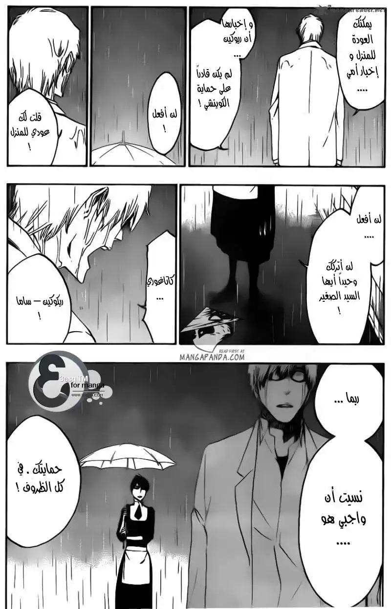 Bleach 536 - كل شيء ما عدا المطر 9 página 9