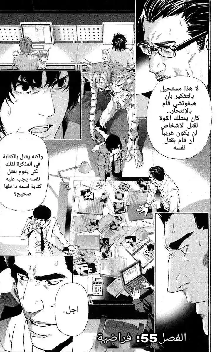 Death Note 55 - فراضية página 1