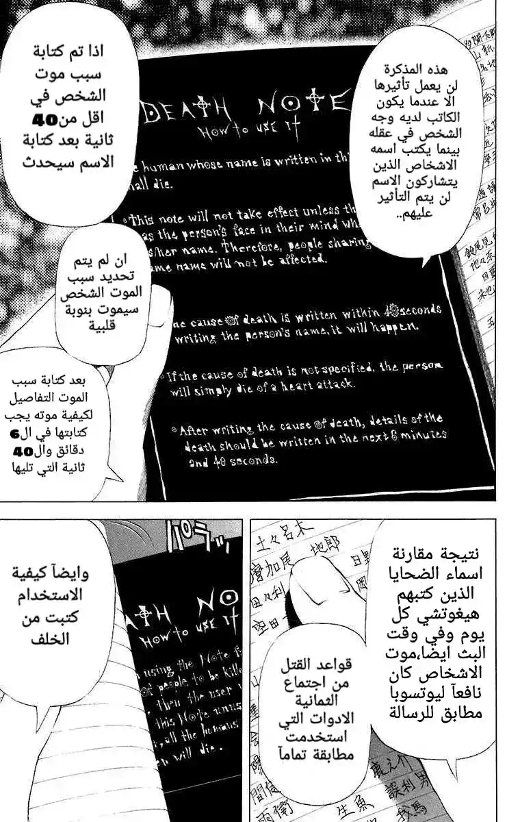 Death Note 55 - فراضية página 5