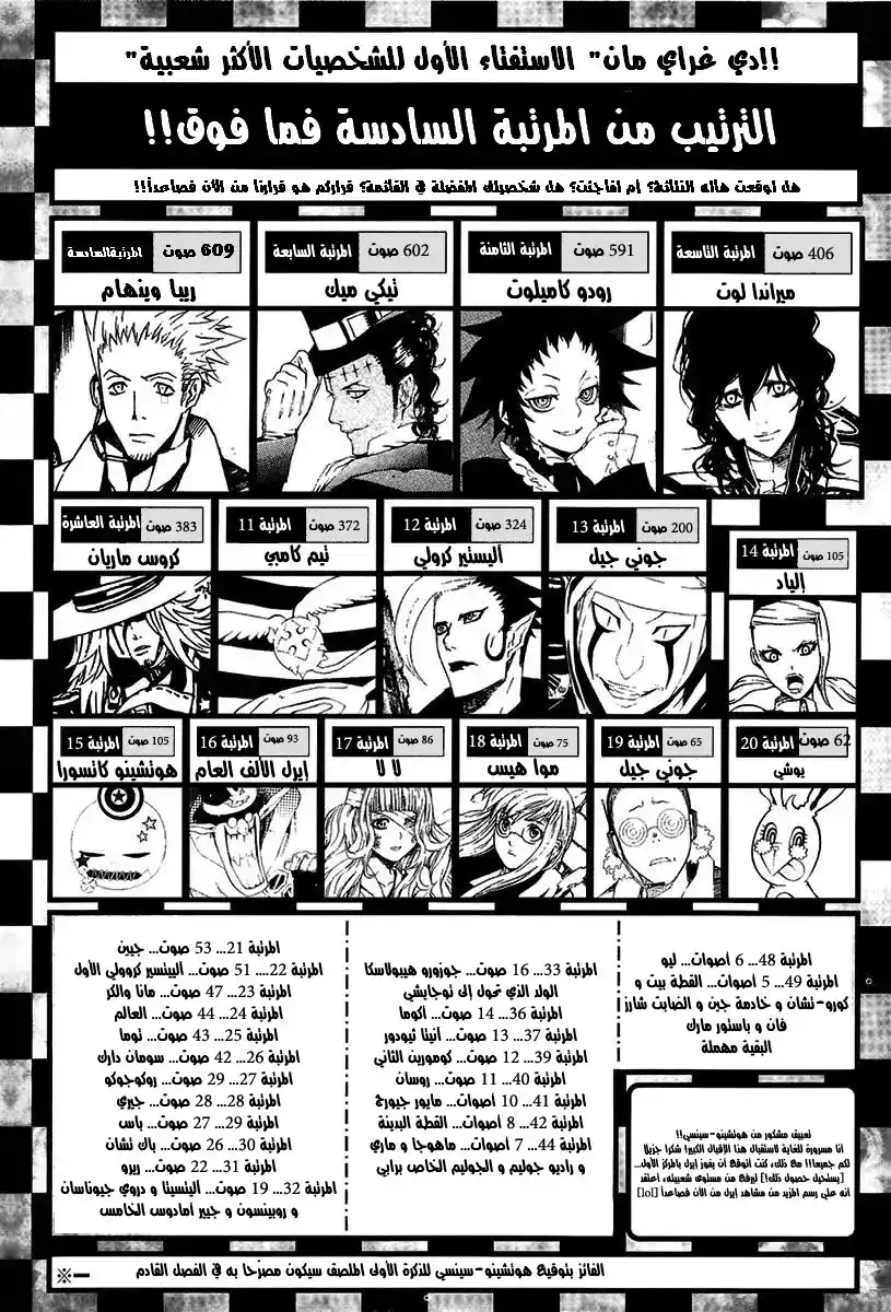 D.Gray-Man 63 - سحابة الليل المظلمة في السماء página 2