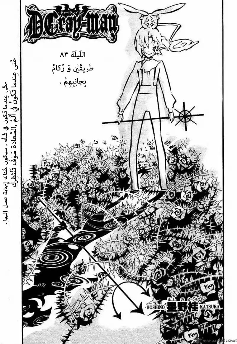 D.Gray-Man 83 - طريقين وركام بجانِبهم página 1