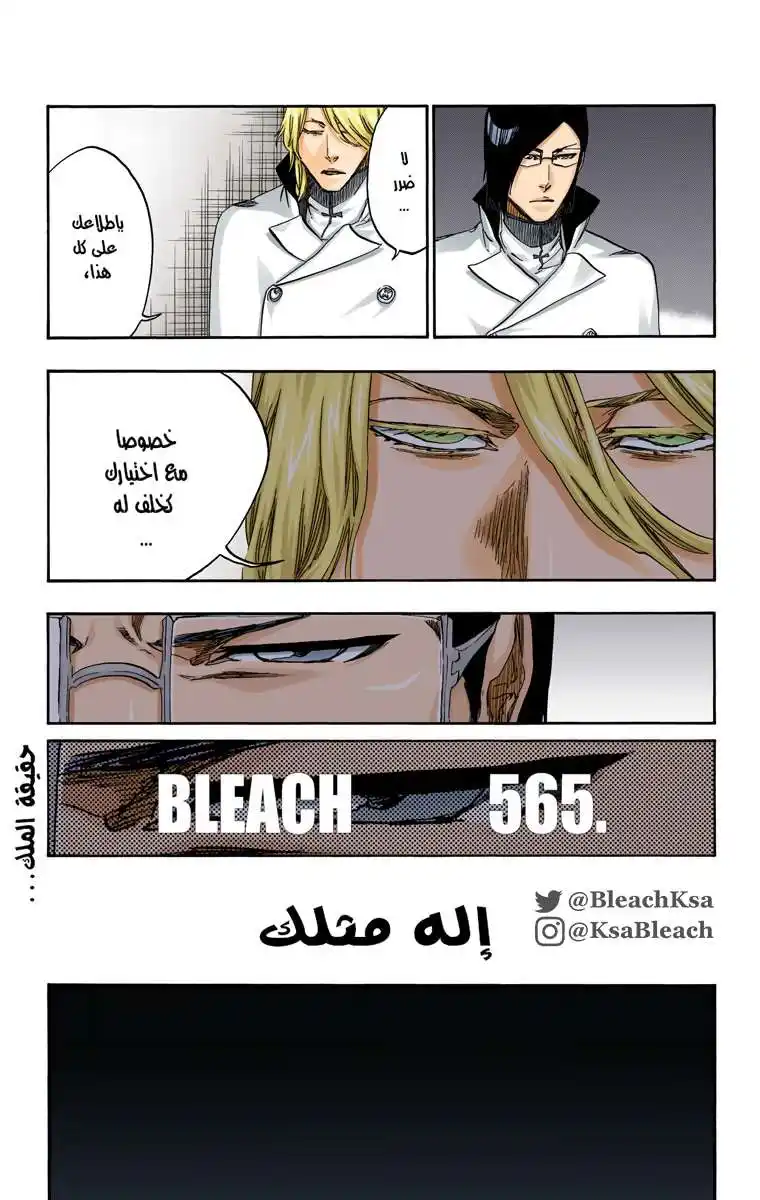 Bleach - Digital Colored 565 - مانجا بليتش ملونه الفصل 565 página 12