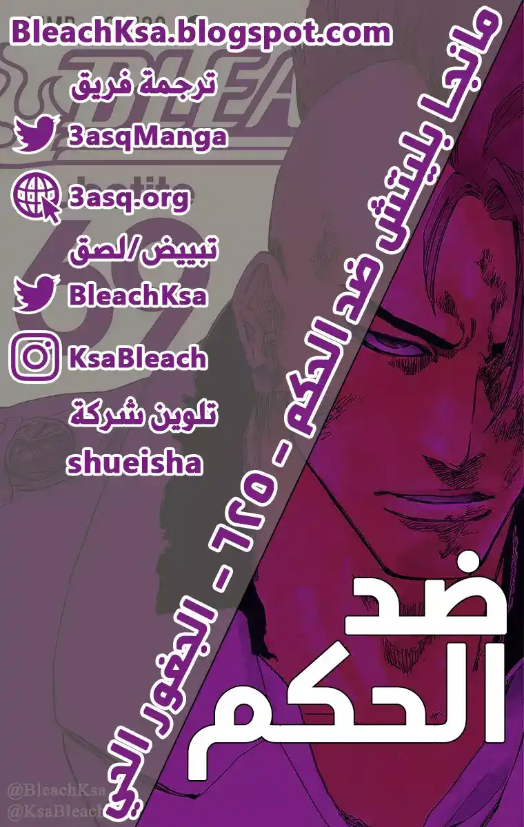 Bleach - Digital Colored 625 - مانجا بليتش ملونه الفصل 625 - الجغور الحي página 2