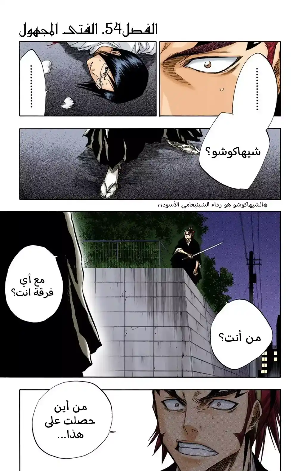 Bleach - Digital Colored 54 - "الفتى المجهول" página 2