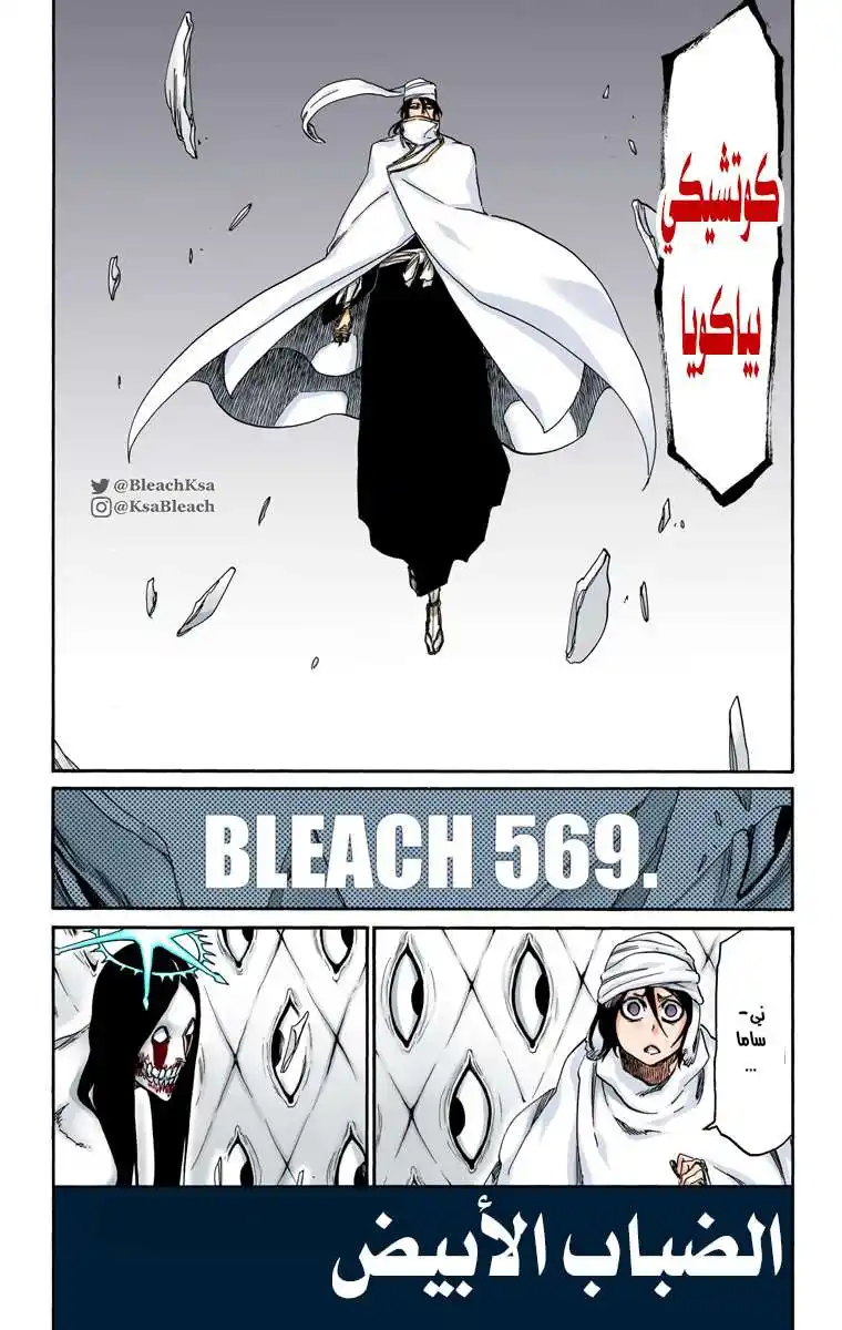 Bleach - Digital Colored 569 - مانجا بليتش ملونه الفصل 569 página 3