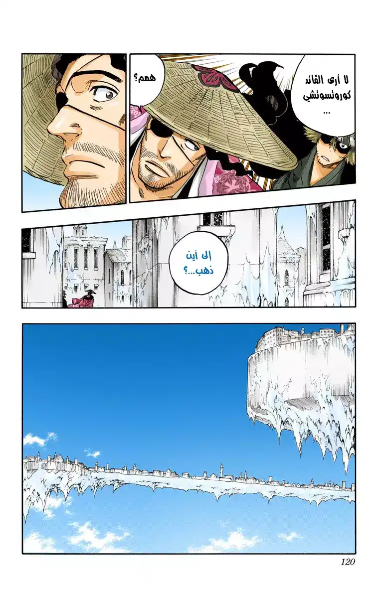 Bleach - Digital Colored 629 - مانجا بليتش ملونه الفصل629 - بوابة الشمس página 8