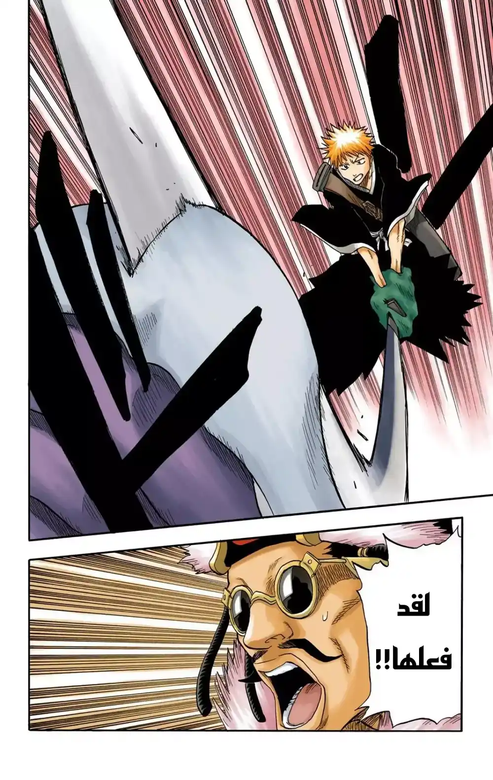 Bleach - Digital Colored 32 - "البطل دائماً معي؟" página 14