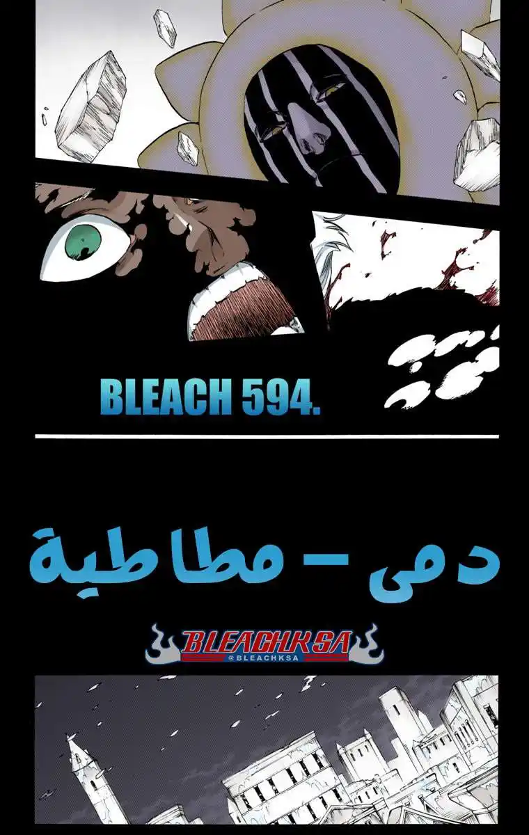 Bleach - Digital Colored 594 - مانجا بليتش ملونه الفصل 594 página 8