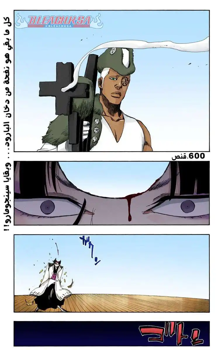 Bleach - Digital Colored 600 - مانجا بليتش ملونه الفصل 600 - قنص página 3
