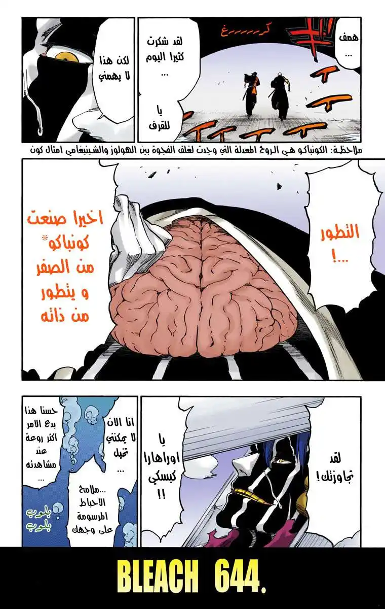 Bleach - Digital Colored 644 - مانجا بليتش ملونه الفصل 644 - عزيزي، أمسك يدك 7 página 10